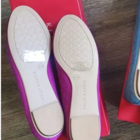 NEW Women's Kelly & Katie Fuchsia "Posh Kid Suede" - Size 7 - Picture 4 of 4